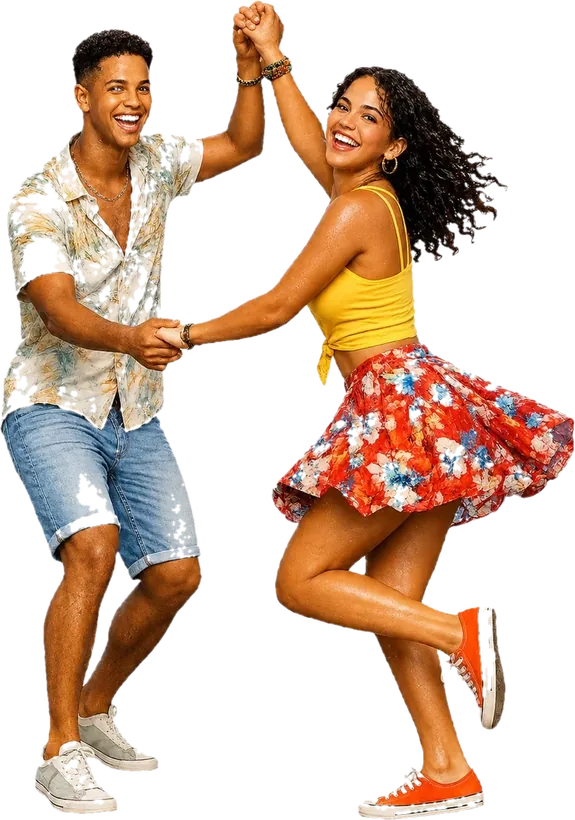 Pareja bailando